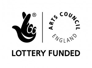 Supported by the National Lottery, through Arts Council Englan