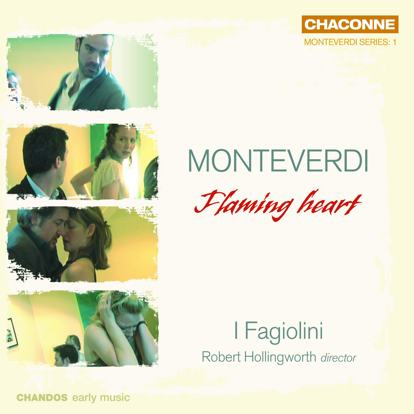 Monteverdi Flaming Heart CD Cover